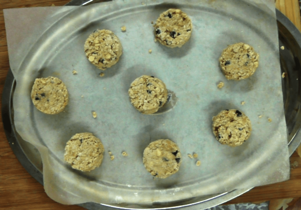 Breakfast Oats Chocolate chip Cookies