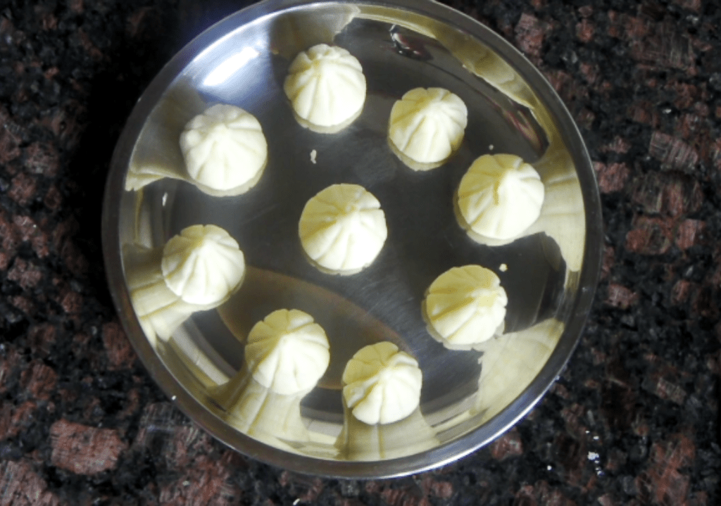 Easy Mawa and Coconut Modak / Instant Modak With Milk Powder