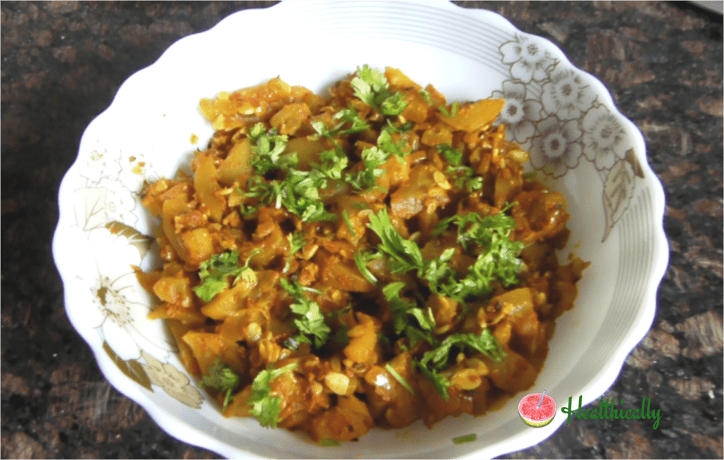 Dry masala tinda veg | One pot quick tinda veg