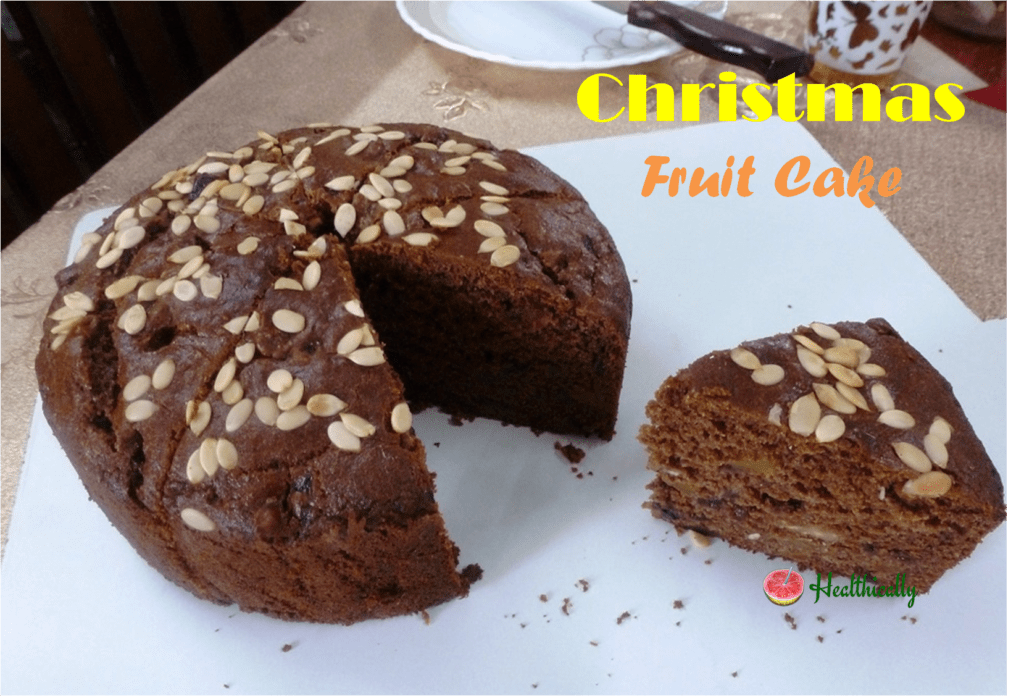 Christmas fruit cake | how to make plum cake