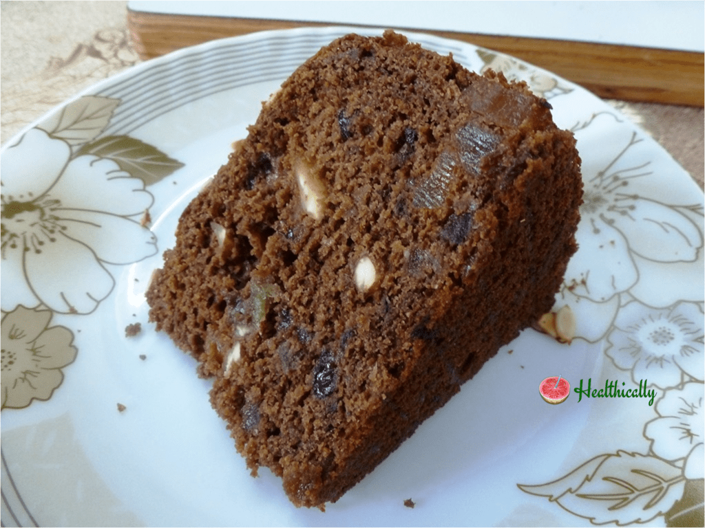 Christmas fruit cake | how to make plum cake