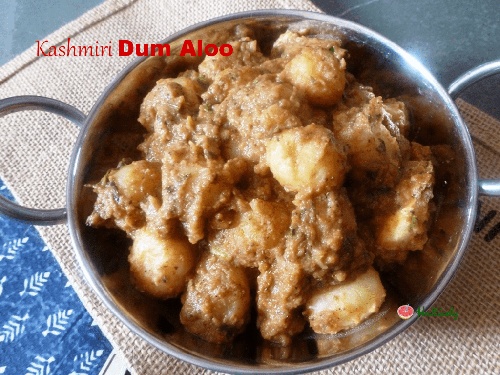 How To Make Kashmiri Dum Aloo / Dahi Wale Dum Aloo