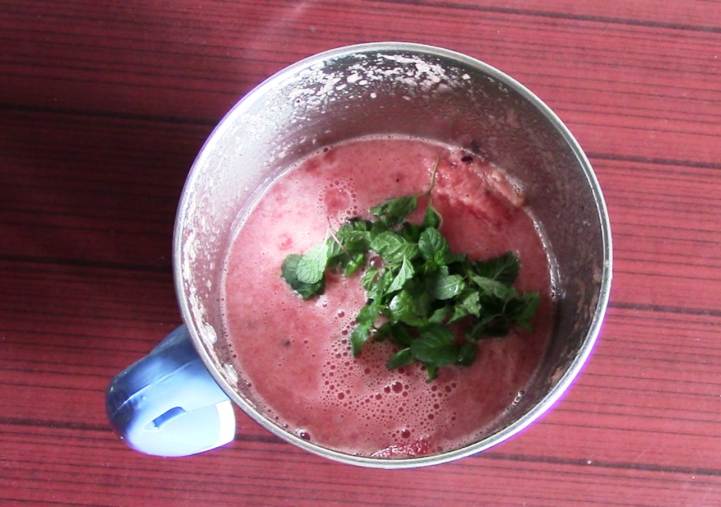 5 Minute Watermelon Mint Juice( No Added Sugar)