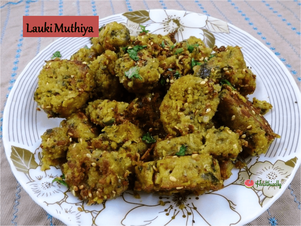 Lauki muthiya recipe / No onion no garlic doodhi muthia recipe