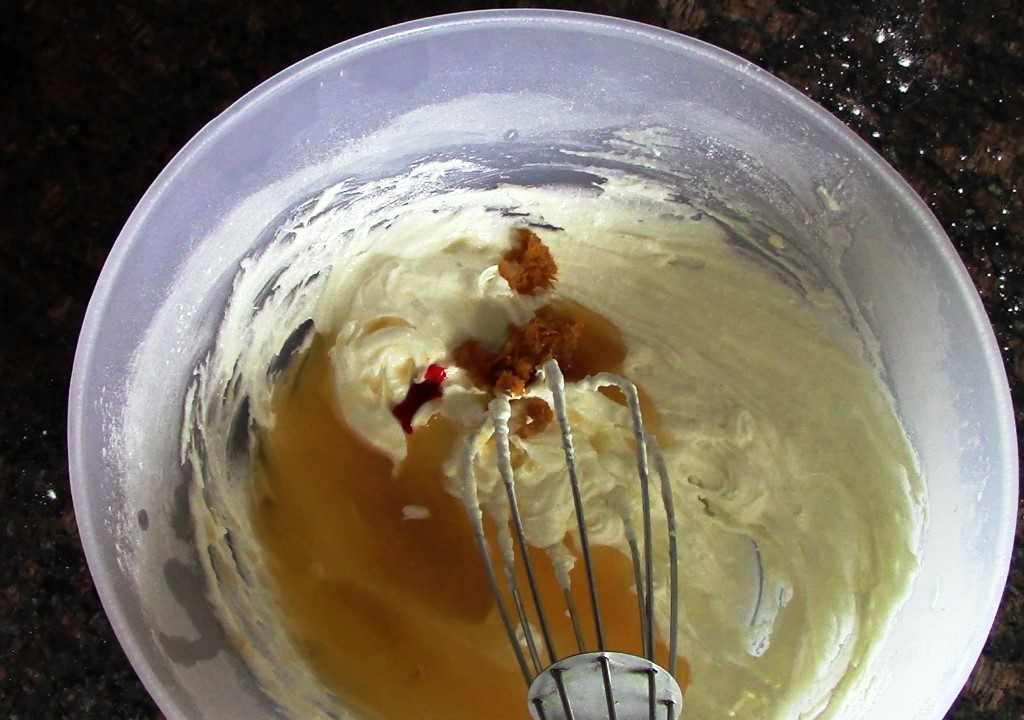 Eggless orange crinkle cookies with wheat flour