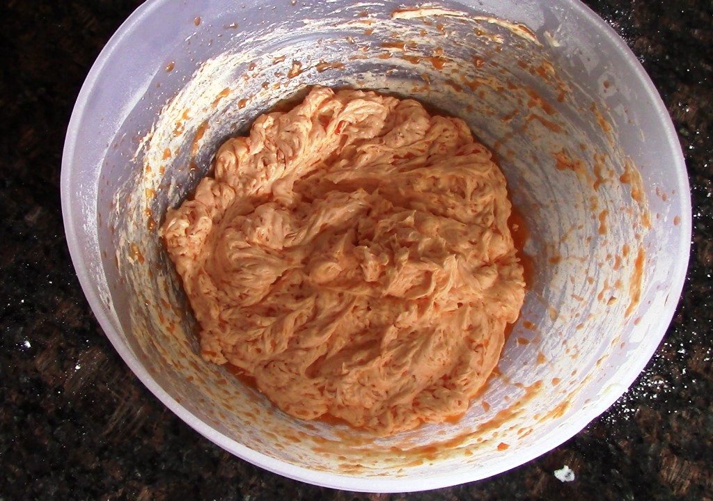 Eggless orange crinkle cookies with wheat flour