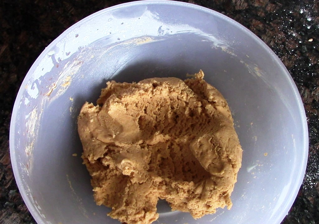 Eggless orange crinkle cookies with wheat flour