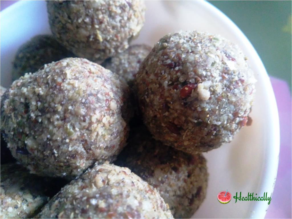 Gluten free Dry Fruits Seeds Ladoo | Immunity Booster Laddu