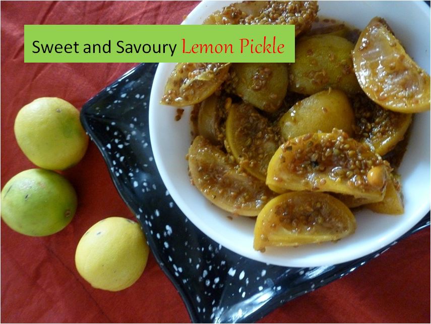 Super Easy Zero Oil Sweet and Savoury Lemon Pickle