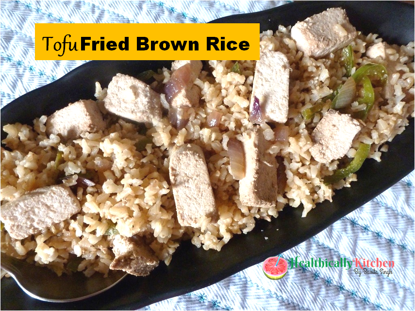 Tofu Fried Brown Rice