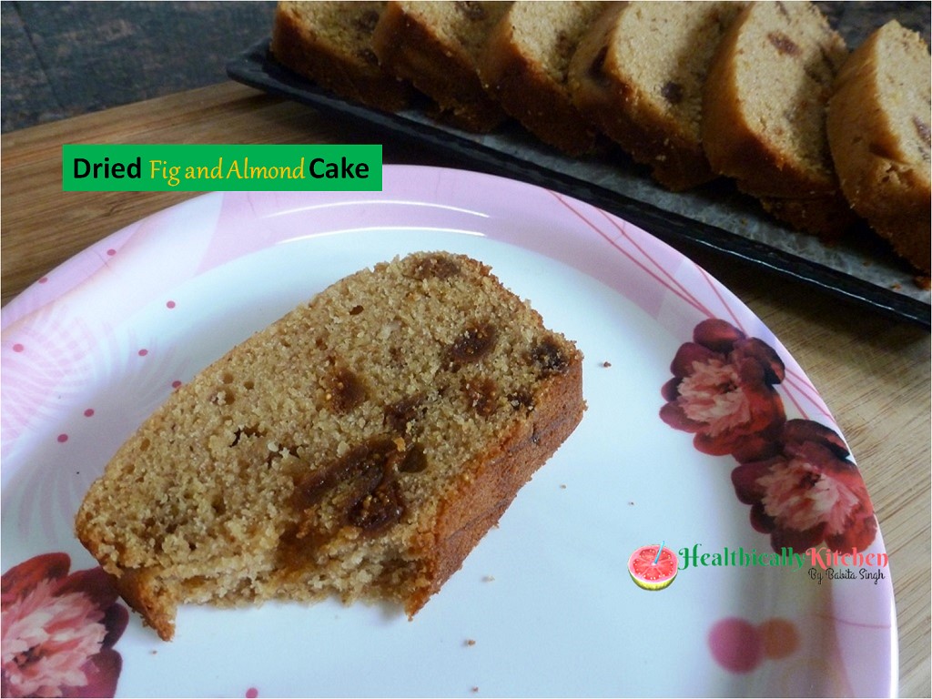 fig cake with almond meal