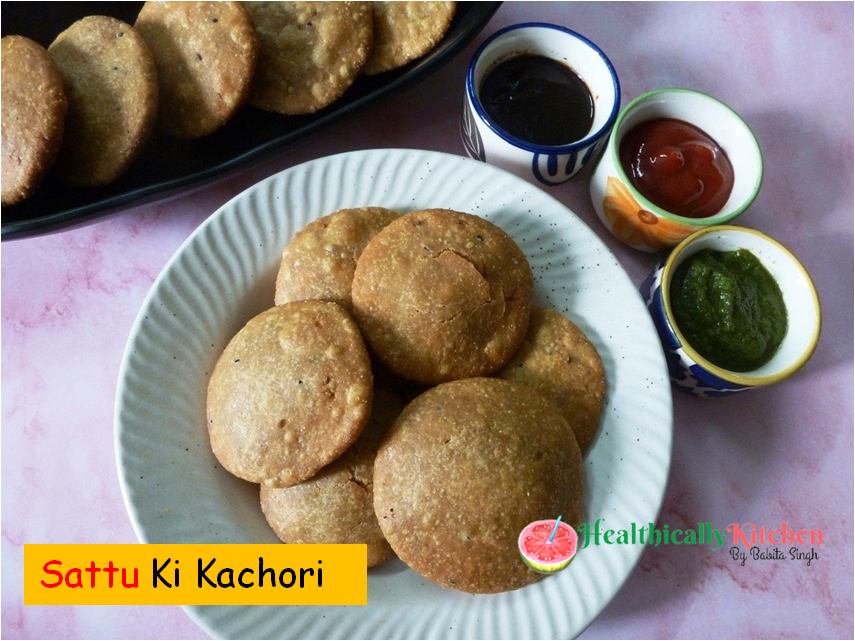 Sattu Kachori Recipe-Bihari Style Khasta Sattu Kachori