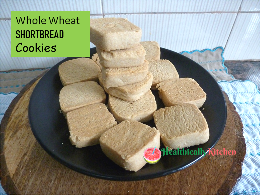 shortbread cookies with whole wheat flour 