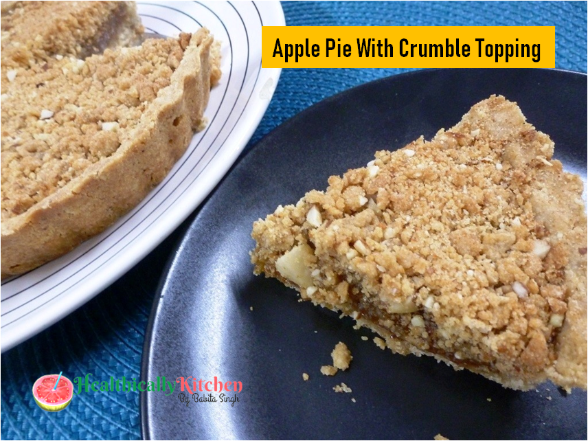 Easy Homemade Apple Pie With Crumble Topping