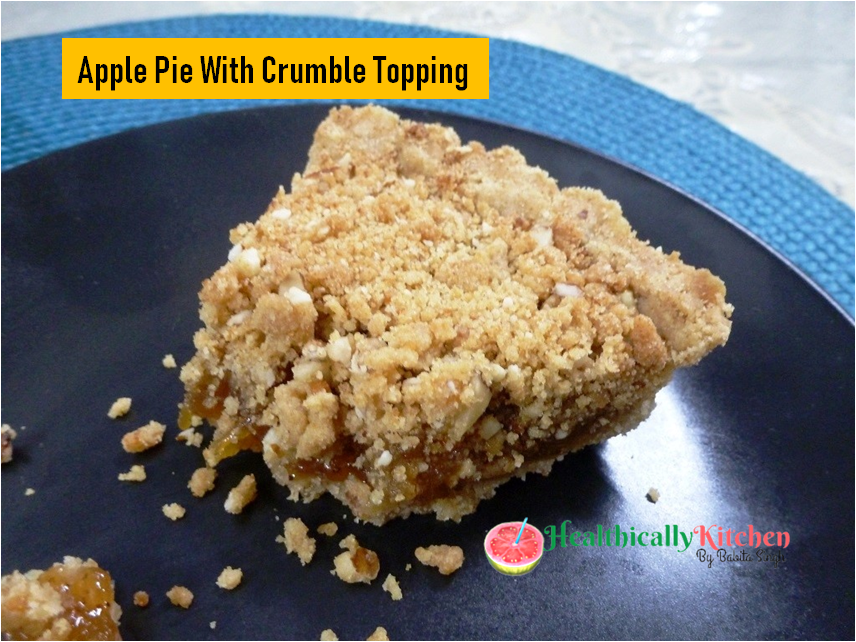 Easy Homemade Apple Pie With Crumble Topping