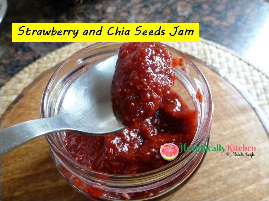 How to Make Strawberry Jam With Chia Seeds(Sugar-Free)