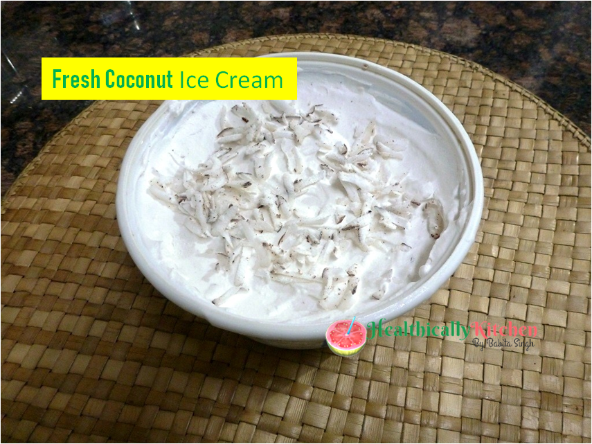 How To Make Dairy-Free Fresh Coconut Ice Cream