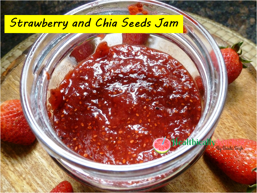 How to Make Strawberry Jam With Chia Seeds(Sugar-Free)