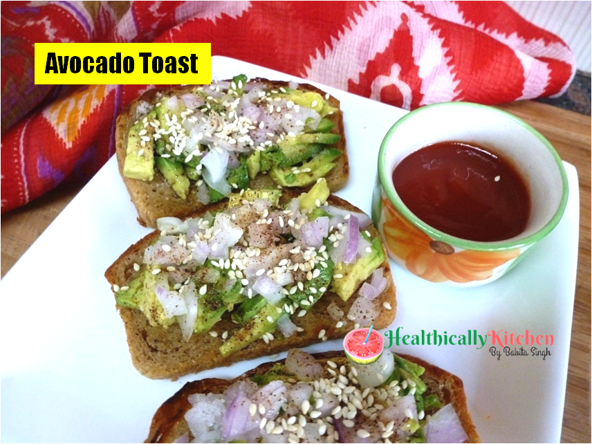 Easy Avocado Toast |  Instant Healthy Breakfast Recipe