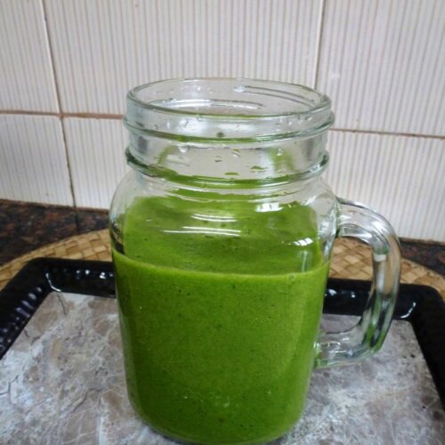 spinach apple orange smoothie