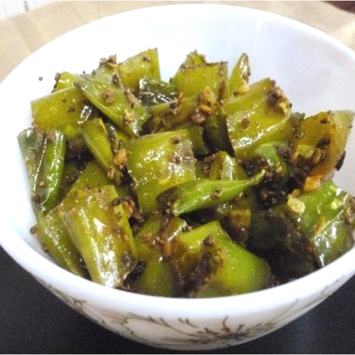 green chilli fry