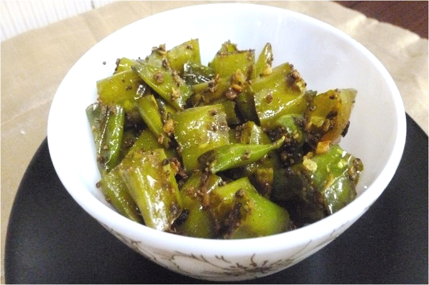 green chilli fry