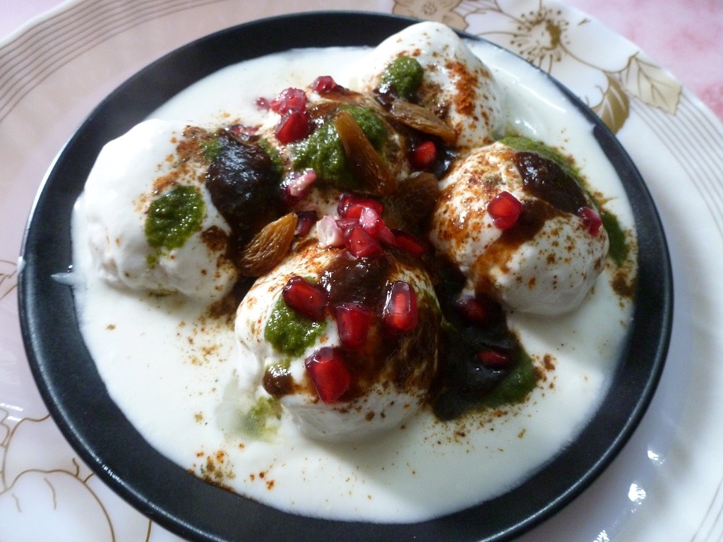 Moong dal dahi bhalla