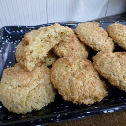 Oats coconut cookies