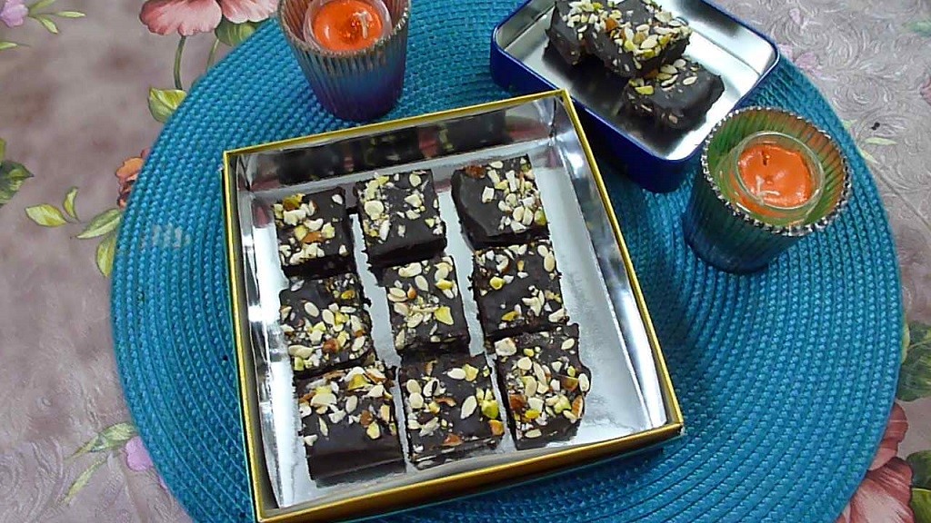 dark chocolate fudge