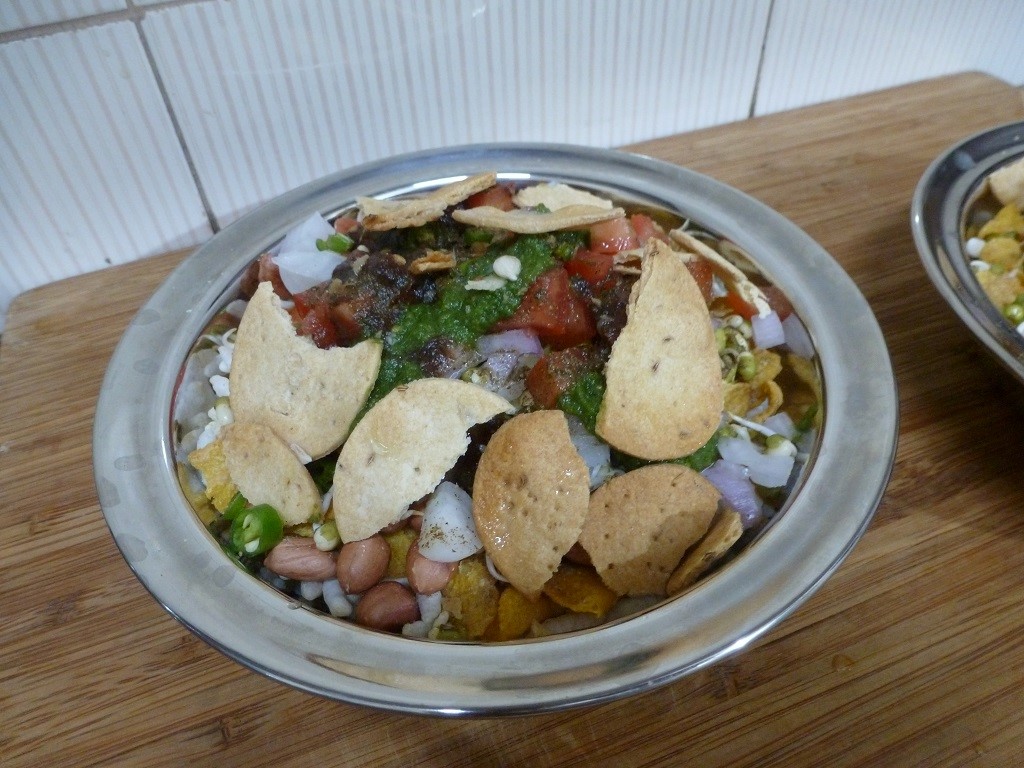 sprouts bhel puri