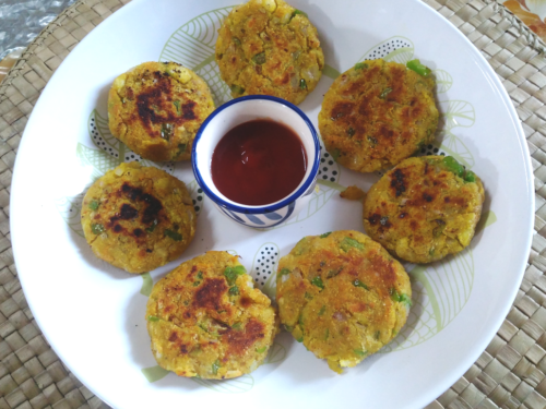 How to Make Raw Banana Cutlet | Kacche Kele ki Tikki Recipe 5 main 1 2 Healthically Kitchen
