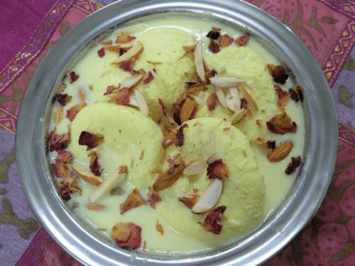 Spongy Rasmalai Sweet Recipe with Toned Milk 6 main 1 1 Healthically Kitchen