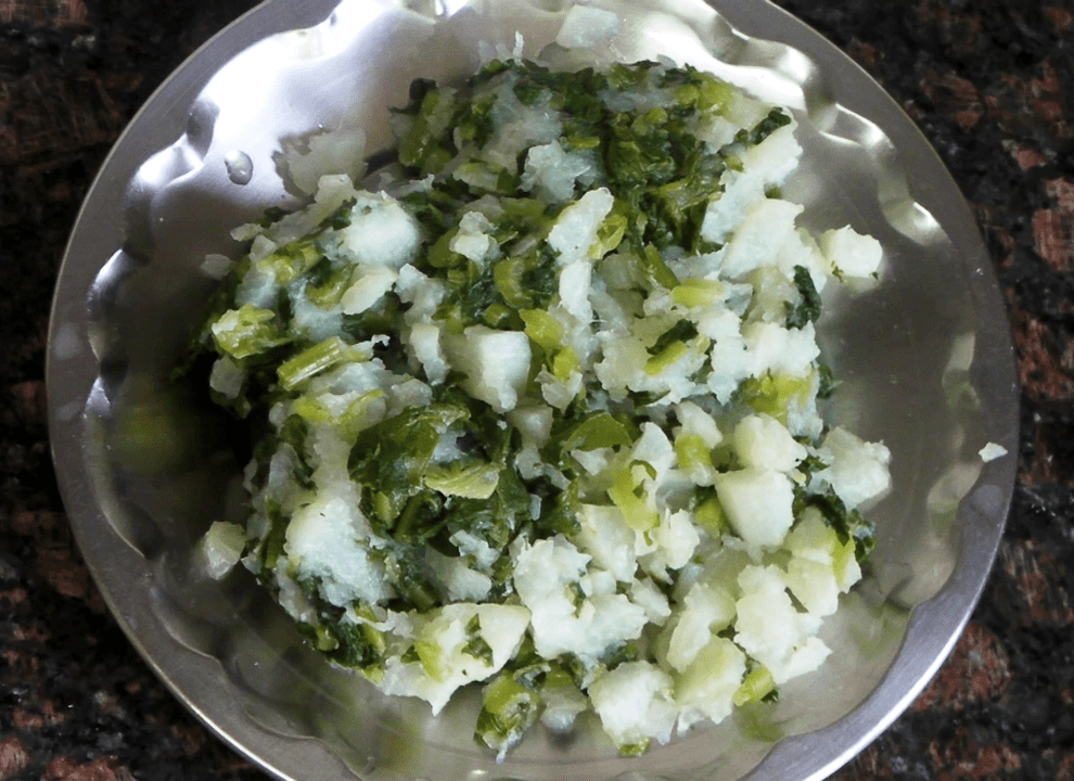 radish leaves recipe