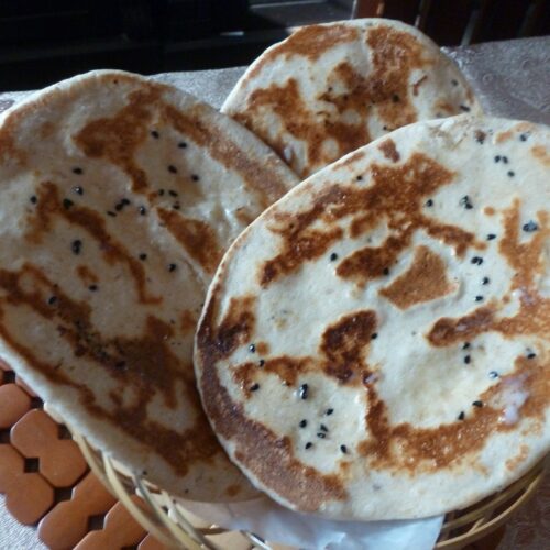 whole wheat tawa naan recipe without yeast