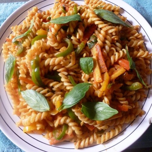 VEGAN VEGETABLE PASTA RECIPE