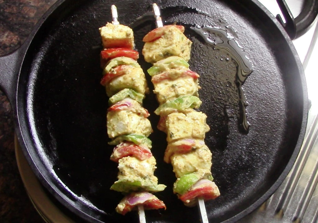 Easy paneer tikka tawa recipe