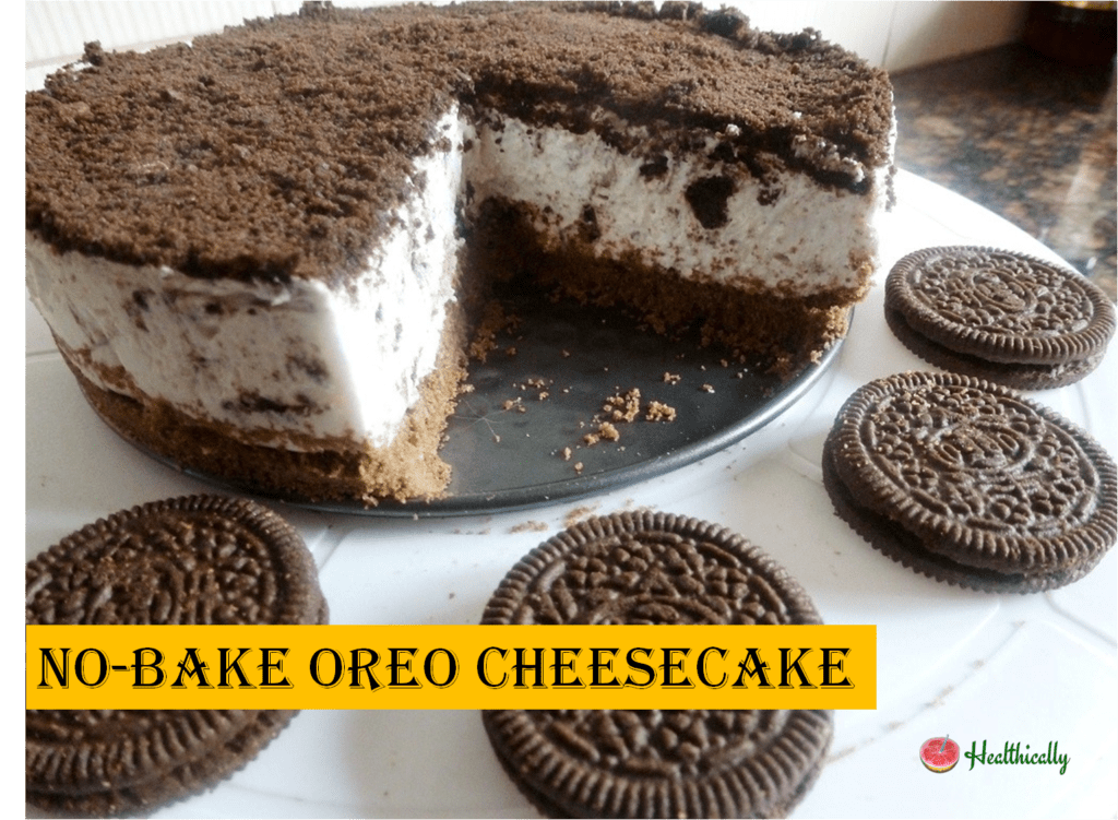 Easy No-Bake Oreo Cheesecake | With Homemade Cream Cheese | No Agar-Agar No Gelatin