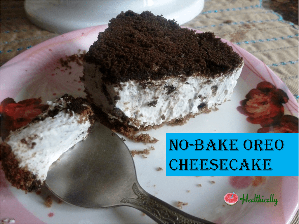 Easy No-Bake Oreo Cheesecake | With Homemade Cream Cheese | No Agar-Agar No Gelatin