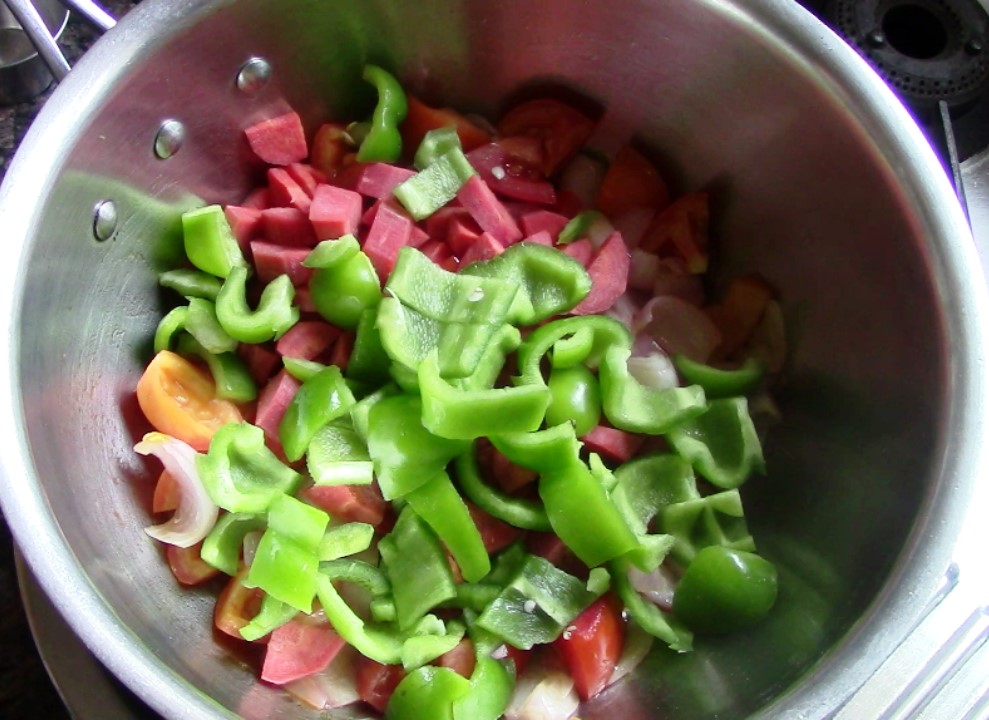 Easy Pan-roasted Vegetable Sauce Macaroni Pasta Recipe