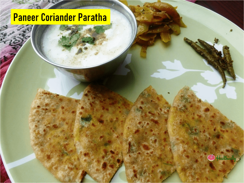 Stuffed Paneer Paratha| High Protein Breakfast Recipe