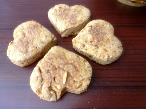 Orange Almond Scone Biscuits | Eggless Scones Biscuit