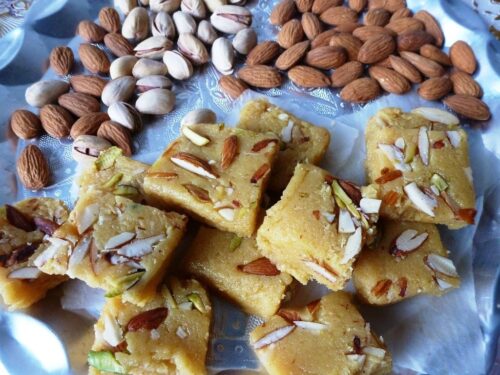 Seven Cup Fudge Recipe | Quick Indian Sweet