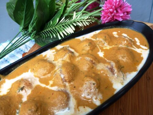 Healthy Paneer Kofta Curry Without Deep Frying