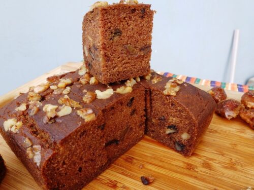 Healthy Date Walnut Cake | Naturally Sweetened & Guilt-Free