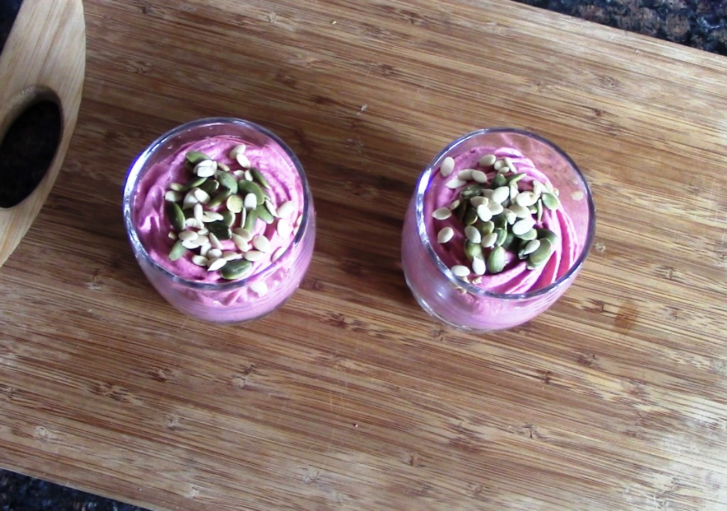 beetroot Chocolate Mousse Dessert