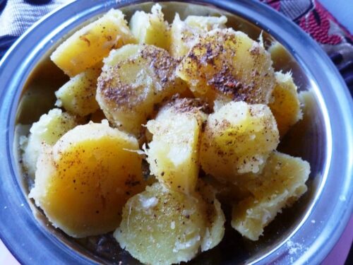 Quick Sweet Potato Chaat | No Oil, Healthy Evening Snack | Ready in 5 Minutes