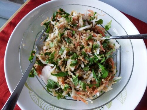 Vegan Quinoa Salad Bowl | High Protein Weight Loss Meal | Healthy Lunch Idea