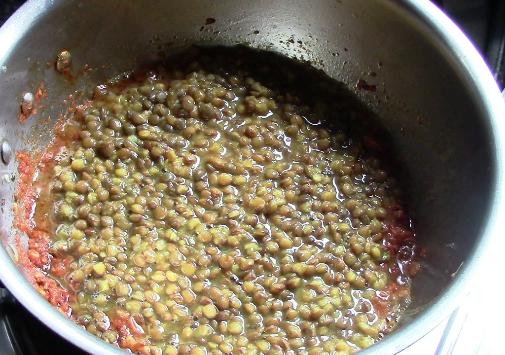 Black whole masoor dal / Malka masoor daal recipe