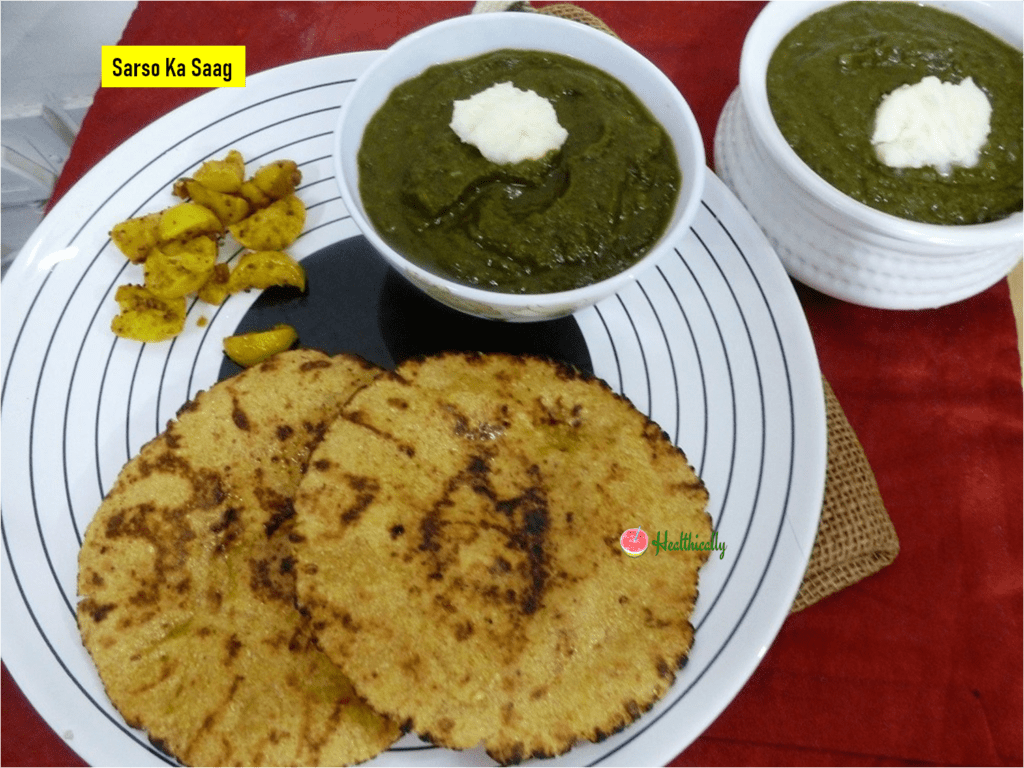 Sarso ka saag/ Punjabi style saag recipe