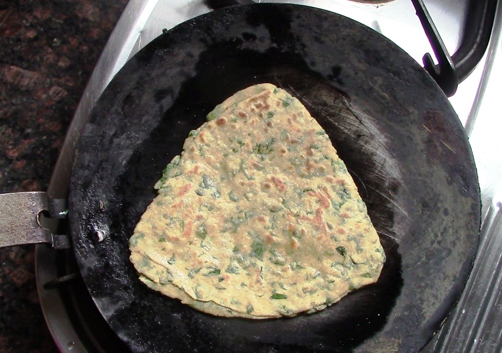 Easy Mint Leaves Multigrain Paratha Recipe